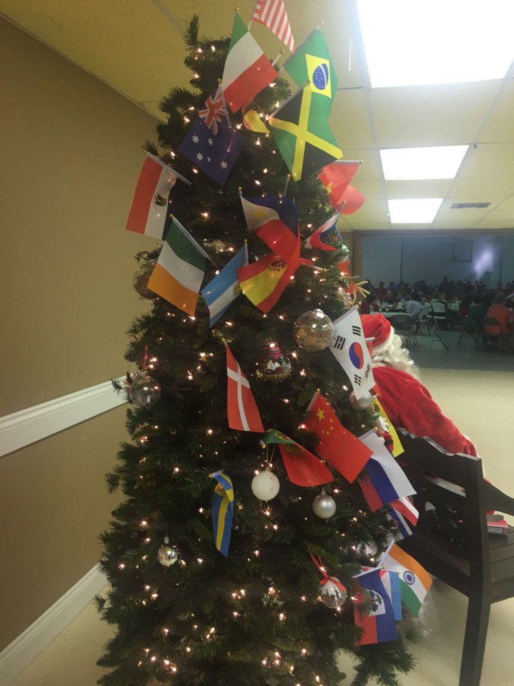 Vianočný stromček na večierku