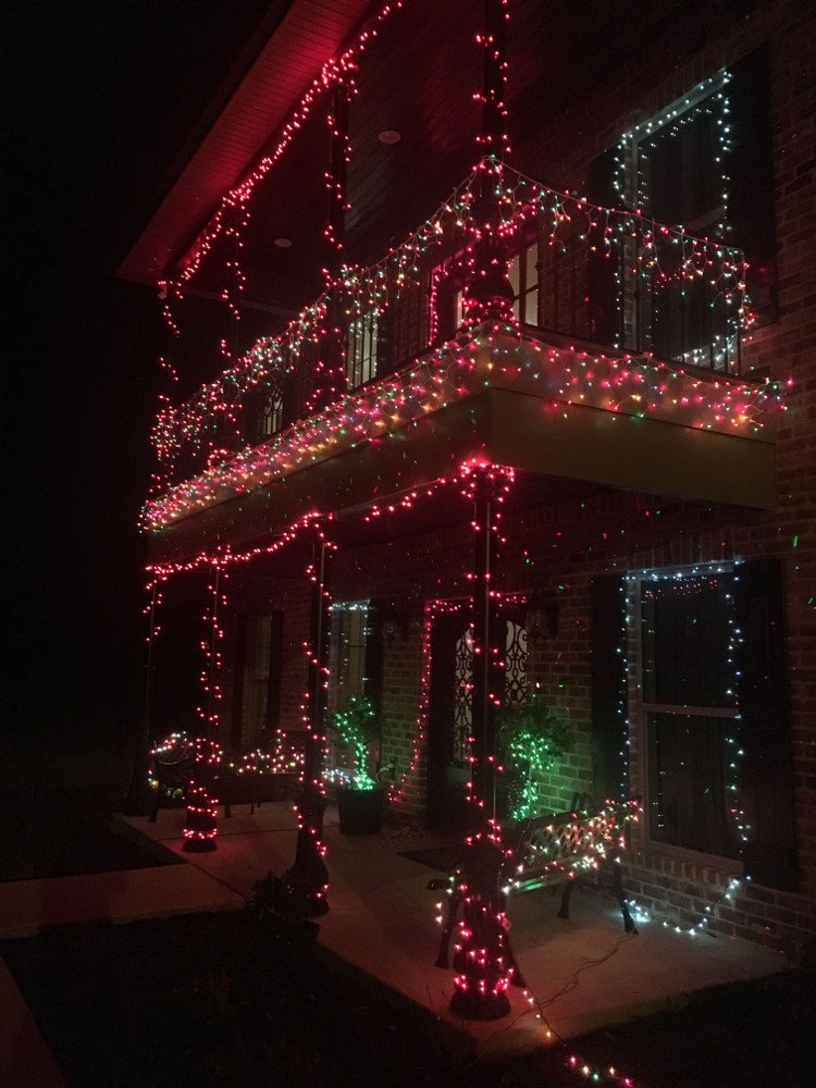 Výzdoba domu hostiteľskej rodiny v USA